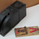 Here are an enclosed rodent snap trap and an old-fashioned snap trap. Both are very efficient and inexpensive alternatives to poison baits.