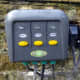 The replacement switch, with push buttons rather than toggle switches.