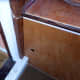 Bell wire that used to run under window shelf to front door.
