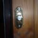 New doorbell for the inner door with the word ‘Press’ printed on button