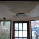 Making good with plasterboard and plaster.