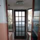 Renovated porch prior to painting and decorating.