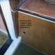 Part of built-in shoe rack cupboard to block-off as vent box.