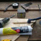 Screw and glue the three sheets together.