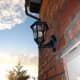 New outside light, to match style of other lights in the garden.