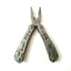 Spring-loaded pliers.