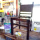 Chairs treated to protect against the unlikely event of woodworm.