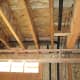 Figure 2: Floor joists connecting to a load-bearing wall.