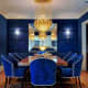 Few dining rooms are painted blue due to its properties of appetite suppression.
