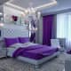 Purple and Gray Bedroom
