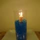 Candle in water beads