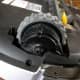 close-up of Ecovacs Deebot M88 wheel