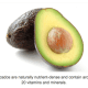 Avocados contain healthy fat that the brain needs in order to run smoothly.  A smooth running brain is better equipped to overcome the &quot;after special occasion blahs&quot;.