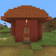 This adorable small house is located in a desert biome village.