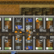 The Medium Security Cell Block. Note the Solitary Cells at the top. I installed metal detectors near the entrance of the cell block to catch prisoners bringing contrabands such as weapons and tools.