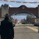I feel like I might be missing something here . . . Even though it’s a gate it does look similar to that hunk of building they put up over the classic shanty town.