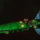 Asuryani Light Cruiser - Prismatic Wraithship [Biel-Tan - Eldar Sub-Faction]
