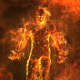 The Man on Fire in "Metal Gear Solid 5"