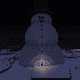 I really loved this snowman structure - a lot of time went into this Christmas statue!