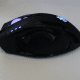 The rubberized sized grip makes the mouse easy to hold and use.