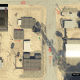 Red arrows represent enemy approaches, red orb thing is the location of your position, green dots are Body Armor locations, Poorly drawn jellyfish is where enemy vehicles come from (while playing Solo).