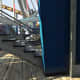 Under the Roller Coaster platform.