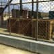 Crates at the north-west end of plant. (Co-op position 5)