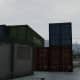 Container gap at the south-west of plant. (Co-op position 1)
