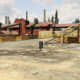 This Armor is located at the south-east end of the area, up by the wood piles.