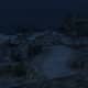 The gang boss' helicopter will land down in this area. You can snipe him from this spot.