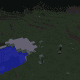 Placing torches 13 blocks apart will keep mobs from spawning once night falls.