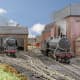 A convincing shed scene on the A&DMRC layout 'Leicester Belgrave Road