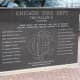 The memorial for the 21 firemen that died battling the Stock Yards Fire of 1910.
