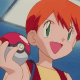 Misty in the anime.