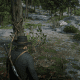 The tree with the "X" on it. I'll give you a hint, the rock you need to search is somewhere in this screenshot.