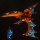 Aeldari Corsair Destroyer - Nightshade [Sun Blitz - Eldar Sub-Faction]
