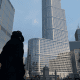 Triumphe Tower in-game. You know I hadn't realized until now how much it kinda looks like a giant package...