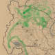 Everywhere marked green is where you can find Elks. 