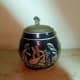 Front of beer stein