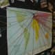 A superb display of cards traced to their origin on a map of the world. Attractive and informative. From Flickr: http://www.flickr.com/photos/tonycassidy/1413257353/