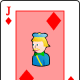 When Jacks are played the next player is skipped, but they can only be played on top of cards of the same suit or another J.