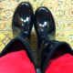 Still quite a gap between my pants and my boots.