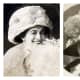 In Edwardian times, the wide brimmed hats of the Merry Widow look worked with the pompadour hairstyles and balanced the fuller skirts. The lighter color linen hats of summer were indicative of upper class society.