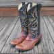Vintage Men's Reptile Cowboy Boots on etsy.com.