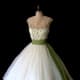 Tea-Length A-Line Wedding Dress