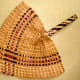 Papuan fan made from palm leaves, 1960.