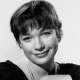 Shirley MacLaine in an adorable pixie circa 1960.