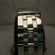 This replica watch is equipped with a stainless-steel strap.