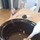 Using an immersion blender, mix your soap mixture for about 5 minutes until it looks like pudding.
