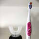 V-White 360&deg; alongside traditional sonic toothbrush